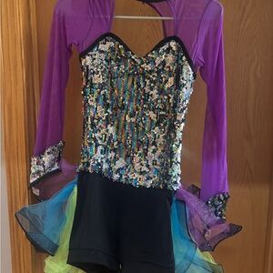 Sparkling Multicolor Kids Costume